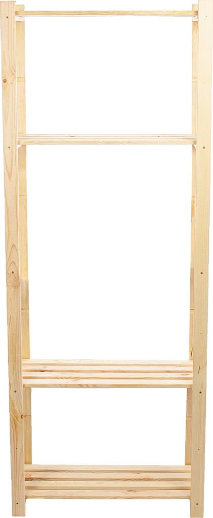 STOLMAK Scaffale in Legno di Pino Massello 80x170x28,5 cm Immagine del prodotto 