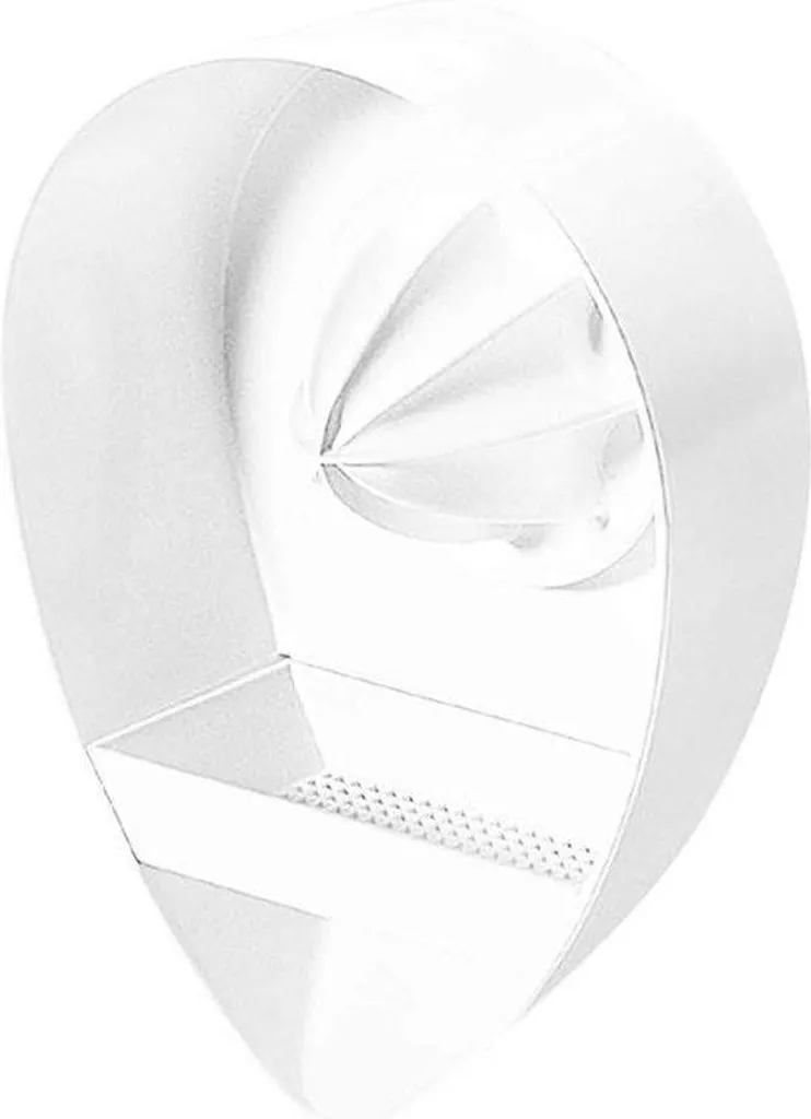 Presse-citron avec râpe intégrée et tamis de rechange blanc pour robot