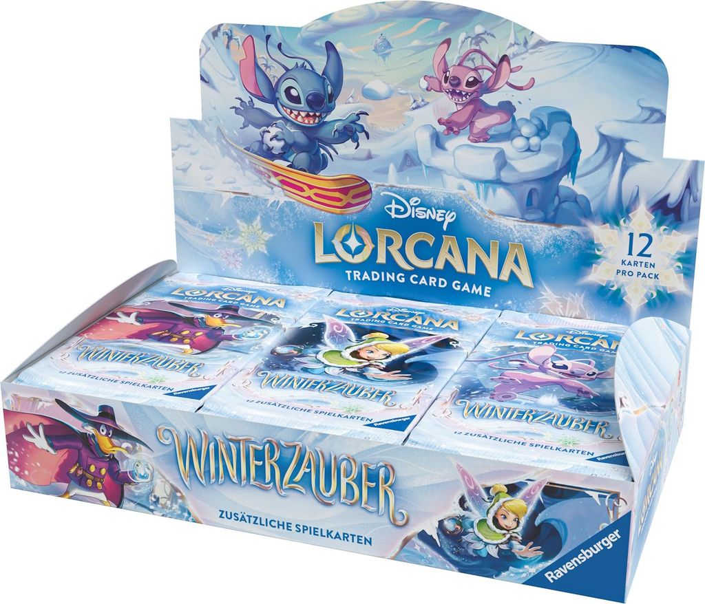 Disney Lorcana TCG: Winterzauber - Booster Display mit 24 Produktbild 