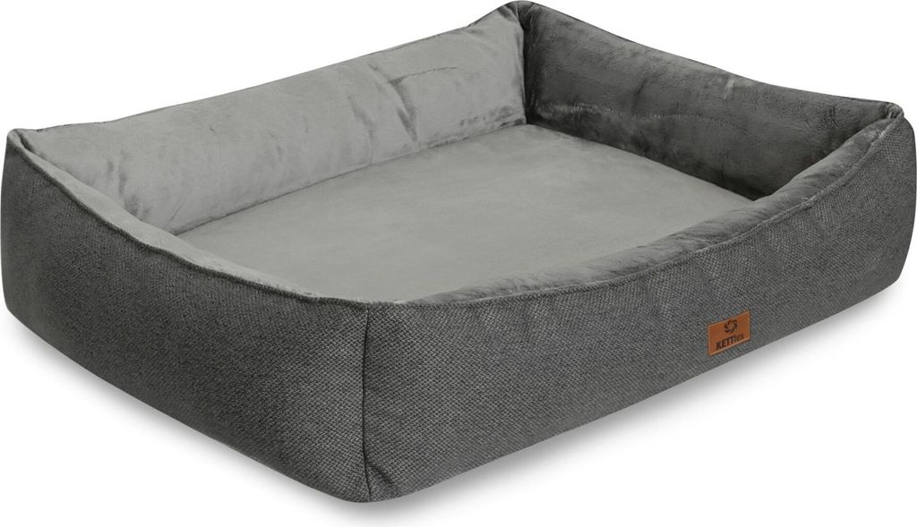 elGiga Hundebett Tommy - Innenkissen herausnehmbar & waschbar - S 70 x 45 cm