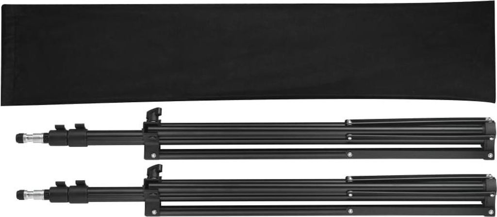 vidaXL Lamp Tripod 2 ks. Výška 78-210 cm Obrázek produktu 