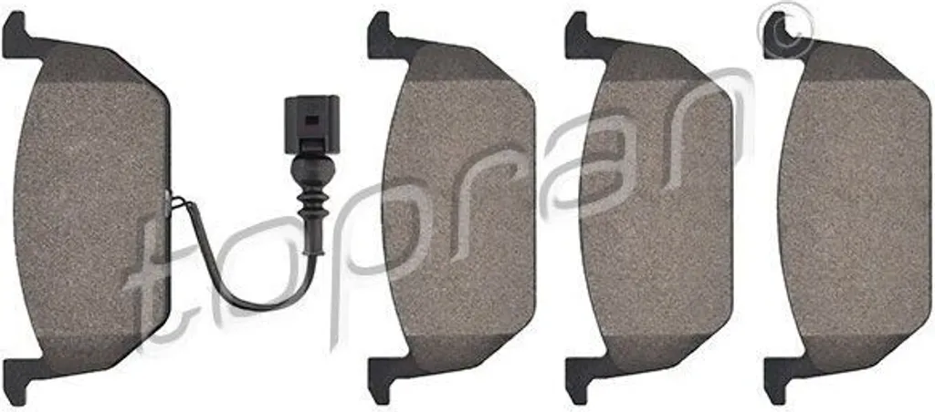 Plaquettes de frein avant pour VW Golf Sportsvan et Audi A3 (8V)