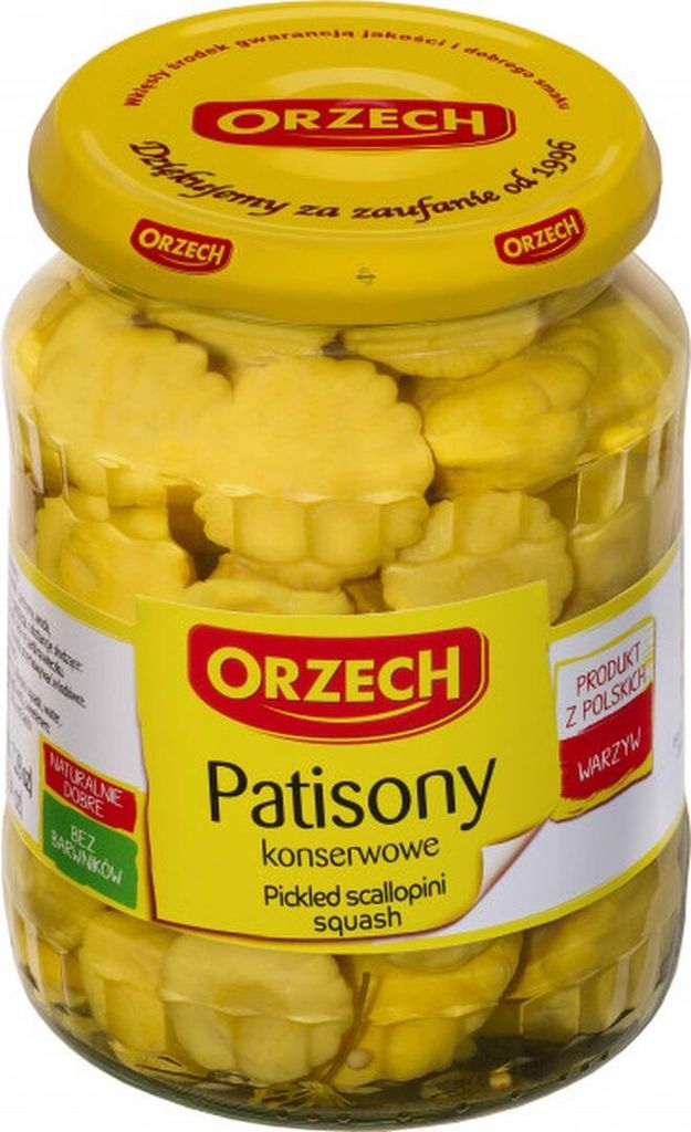 Orzech Patison, konserviert, 660g Produktbild 