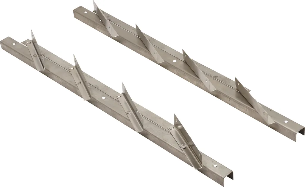 Brise-vue modulable 50 cm rails Flex Fence Inox pour terrasse et balcon