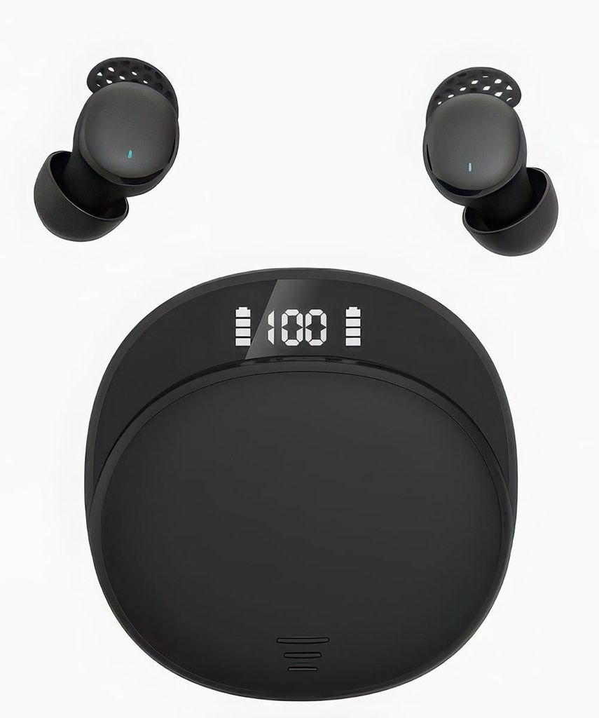 Seitenschläfer Schlafkopfhörer Bluetooth, kabellos, geräuschreduzierend, bequem mit Silikonaufsätzen, Schlafmodus, LED Anzeige, für Schlaf, Ar...