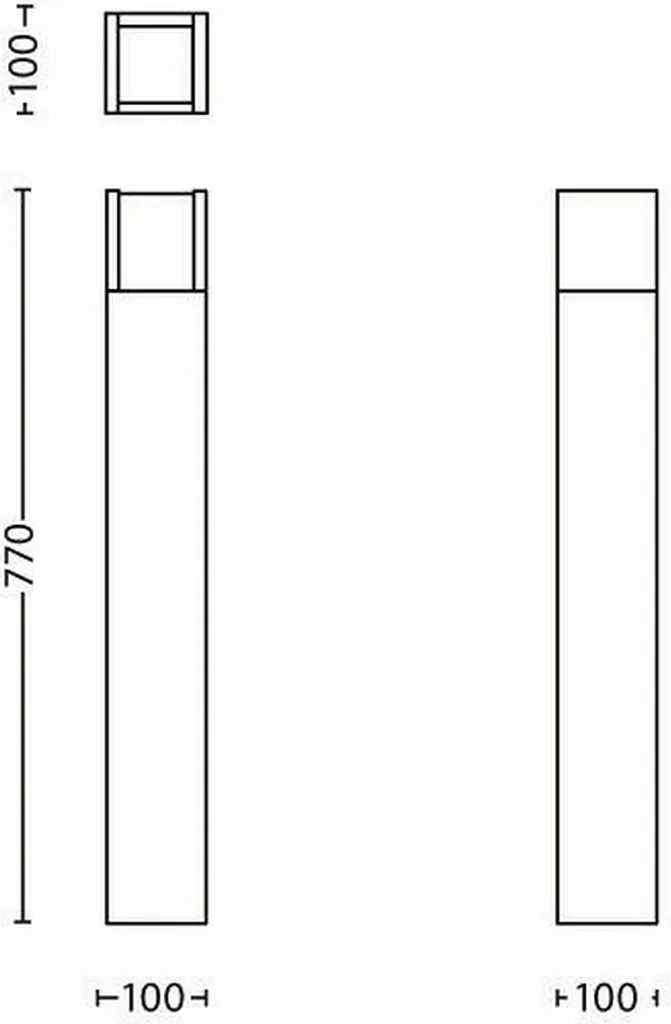 Éclairage de terrasse LED Philips Arbour pour balisage extérieur 6W - 5
