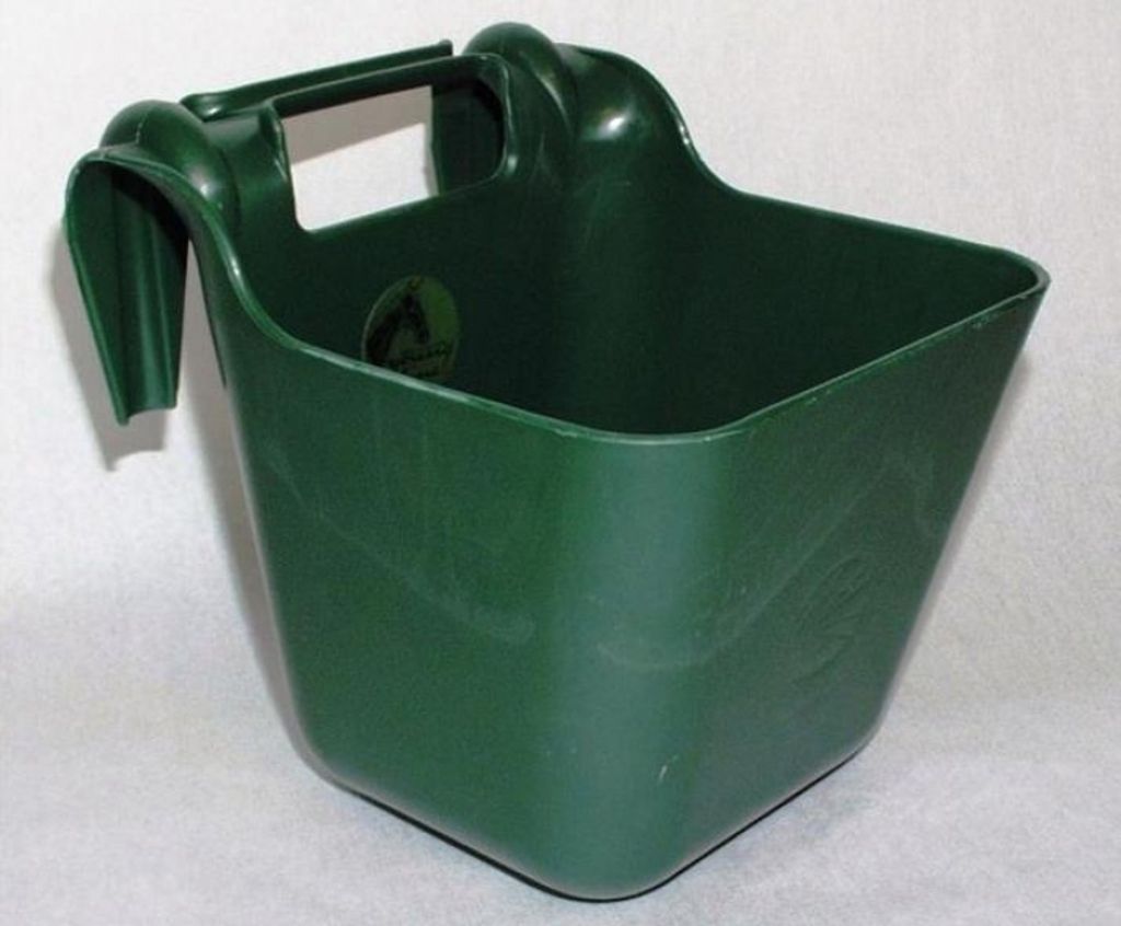 Futtertrog zum Einhängen grün 13,5 l kunststoff Produktbild 