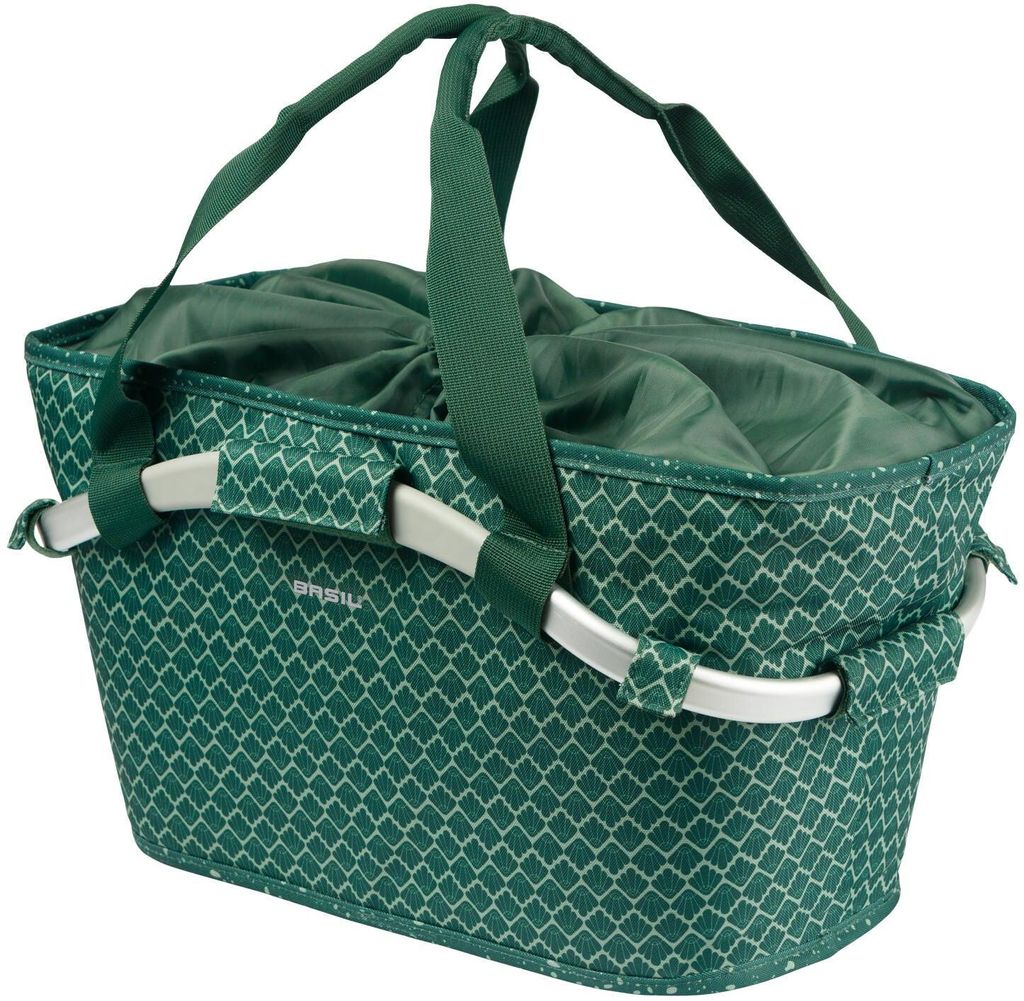 Basil Flair Carry All M IK Hinterradkorb 22 Liter grün - Produktbild 