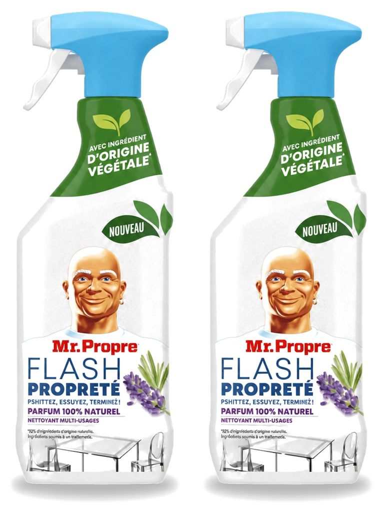 2 x Mr. Proper Allesreiniger Spray Lavendel & Rosmarin - Produktbild 