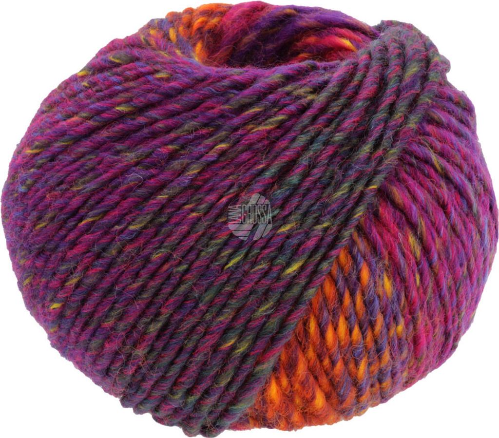 Lana Grossa - Colors For You 0146 rotviolett blauviolett Produktbild 