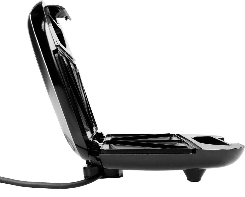 Machine à sandwich TM Electron Steel 750 W Double en Acier Inoxydable