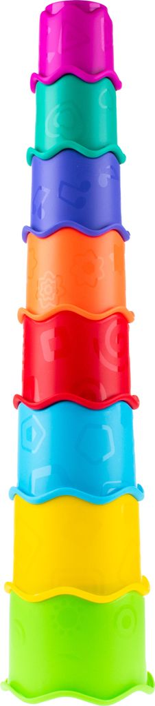Stapelbecher  | Stapelförmchen | Baby Stapelturm | 8-teilig Produktbild 