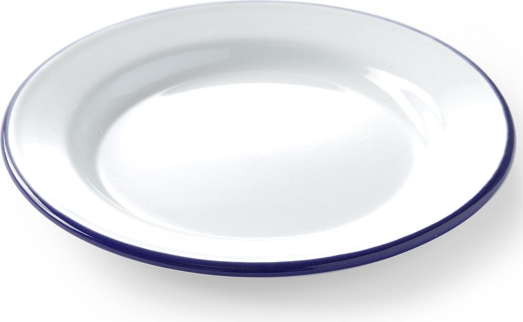 HENDI Teller flach emailliert 240 mm