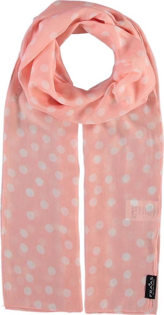 FRAAS Tuch Polyester Scarf Light Rose rosa mehrfarbig