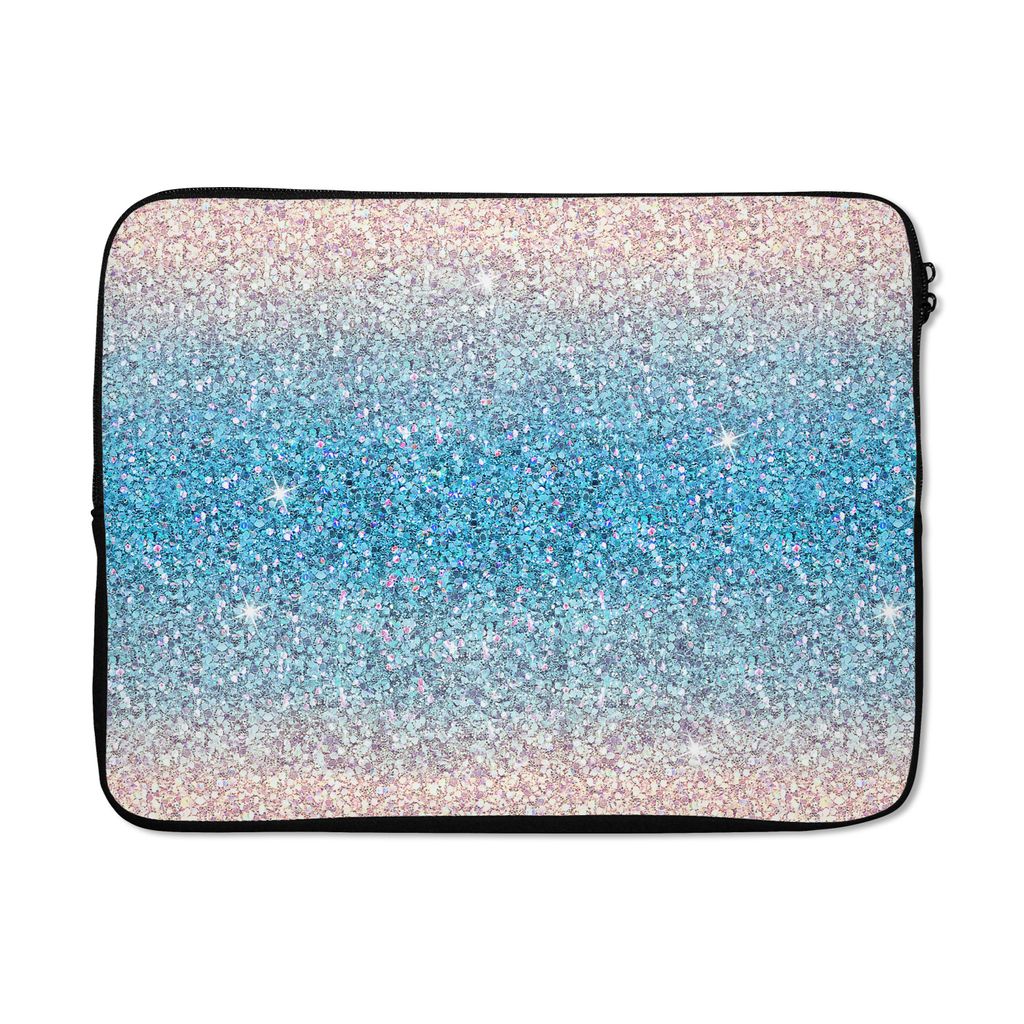 MuchoWow Laptop Hülle 15 Zoll Zwillinge - Ombre - Sternbild - Muster Laptoptasche - Laptoptasche - Sleeve - Rundum-Schutz