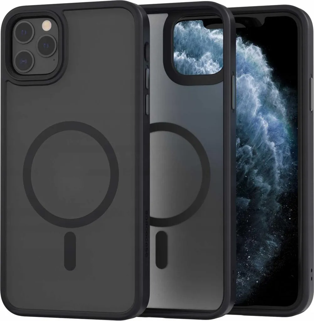 Custodia Magnetica iPhone 11 Pro SPACECASE Hybrid Mag MagSafe Nero