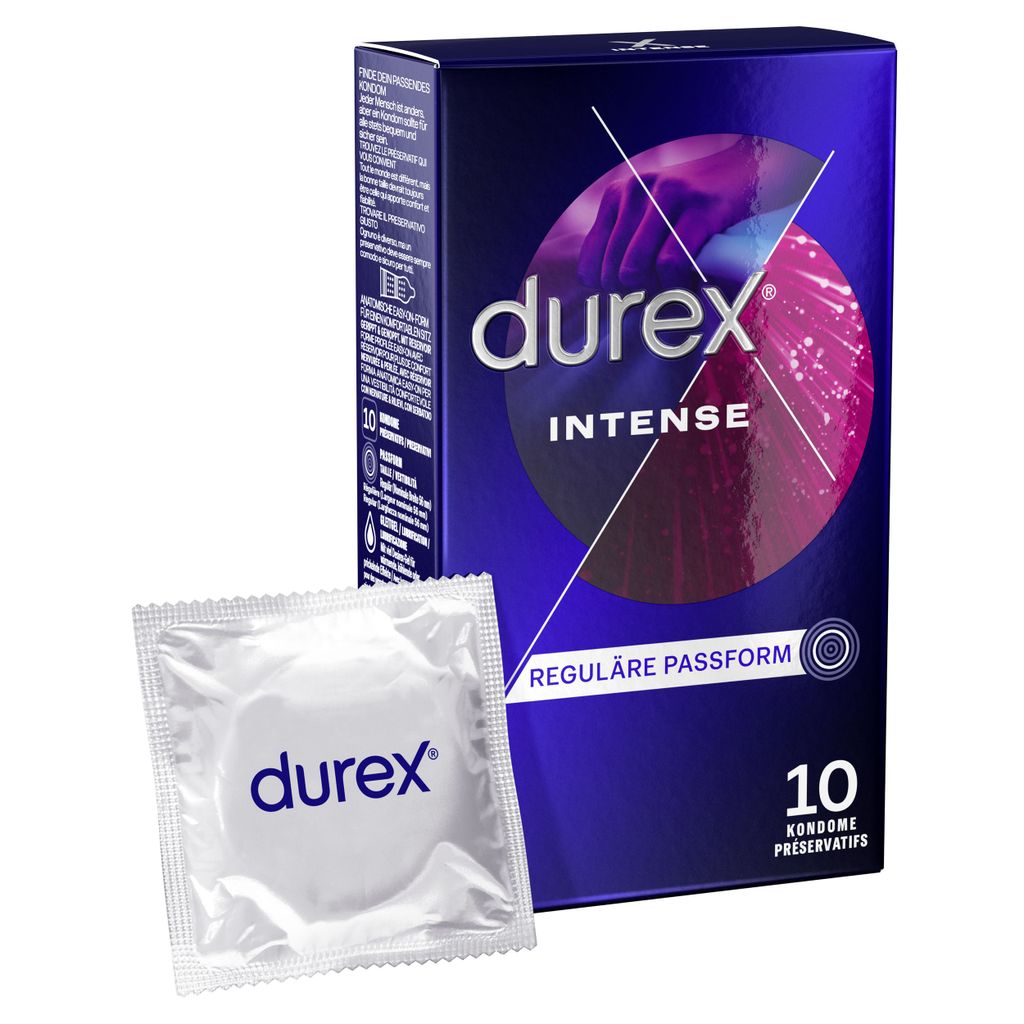 Durex Intense Orgasmic - 10 pièces Image du produit 
