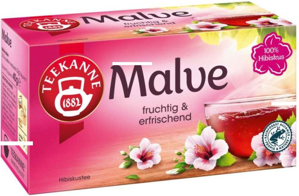 Teiera Malva 20 bustine di tè (confezione da 40 g) Immagine del prodotto 