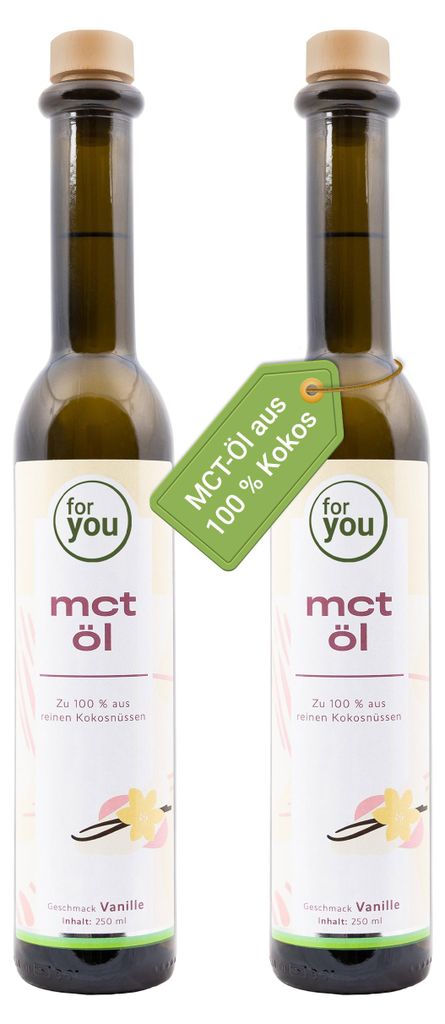 for you mct-öl - Vanille Doppelpack Produktbild 
