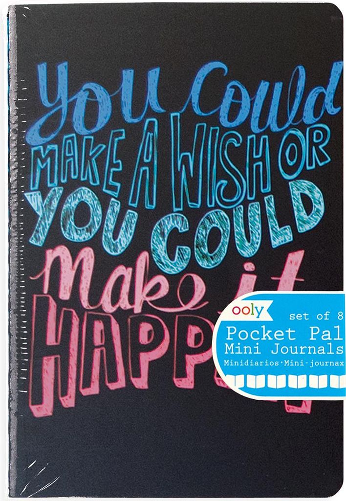 Ooly Notizbücher Mini Pocket Pal 8er-Set - Zitate