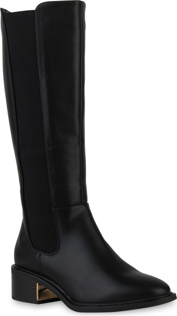 VAN HILL Damen Leicht Gefütterte Klassische Stiefel Boots Produktbild 