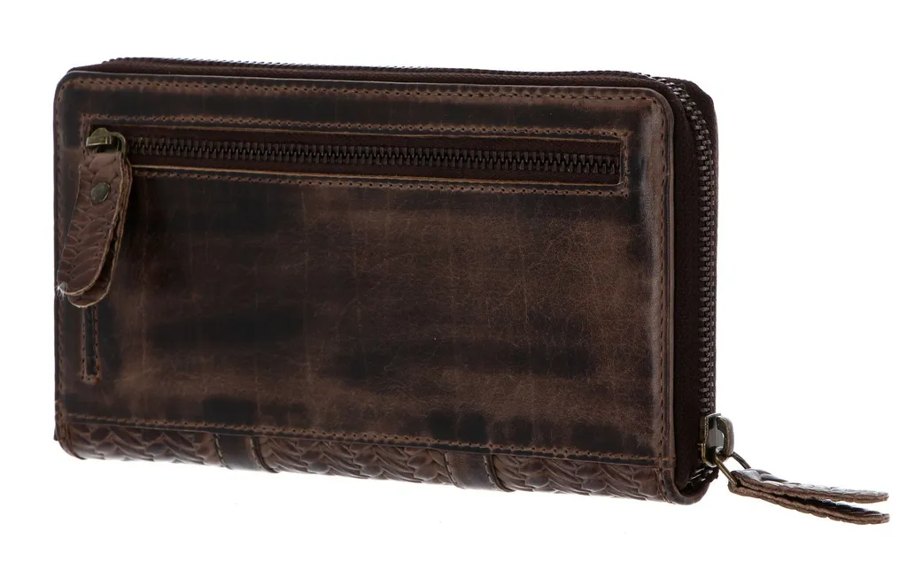 Portafoglio Marrone CHIEMSEE Perth con Zip Totale - Ideale per Viaggiatori - 4