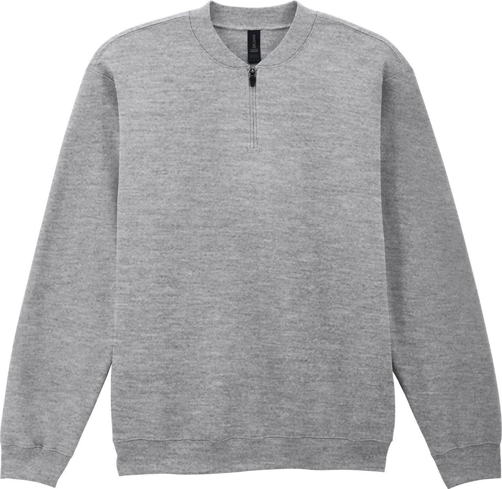 Gildan Sweatshirt aus Molton 1/4 Reißverschluss