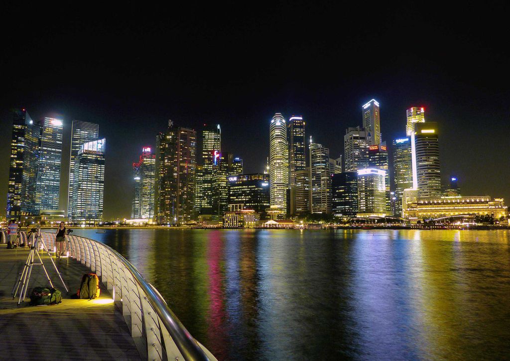 hansepuzzle 15207 - Singapore Puzzle, 260 Teile, Orte, 41,0 x 28,0cm mit hochwertiger Aufbewahrung, Kartonbox und wiederverschließbarem Beutel