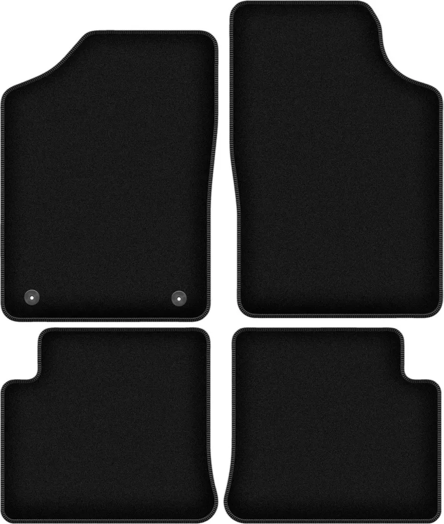 Set Tappeti Velluto Nero Citroen ZX (91-98) | Eleganza su Misura Premium