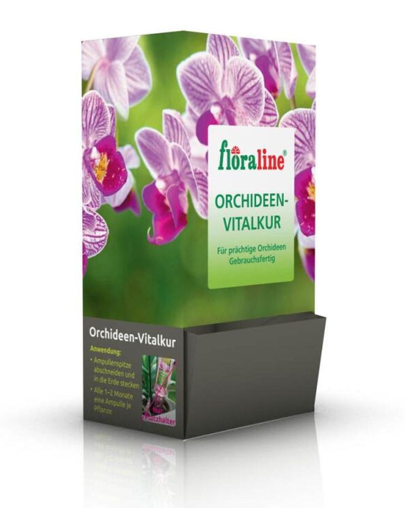 30x 30ml Floraline Orchideen-Vitalkur Ampulle Produktbild 