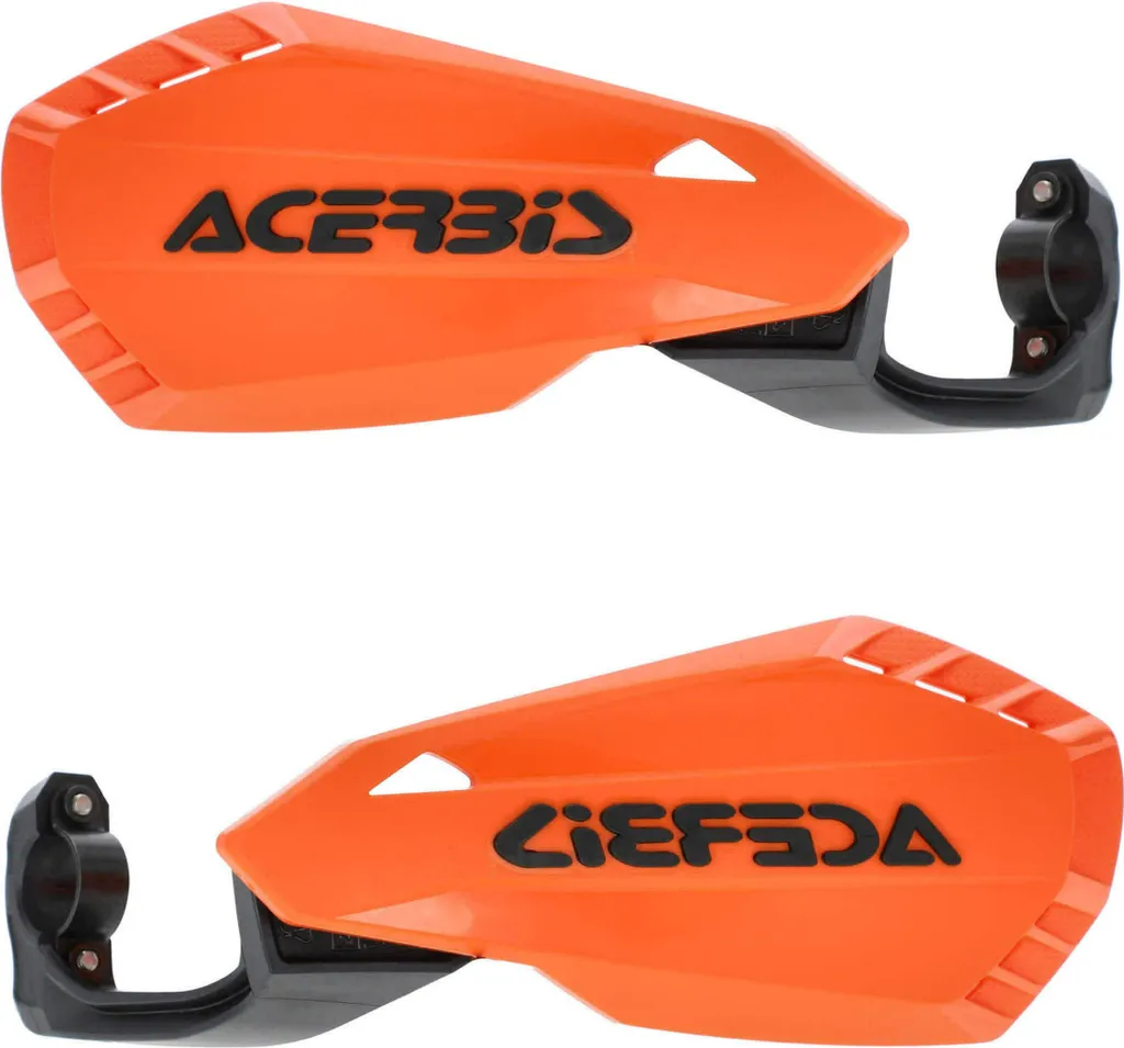 Paire de Protège-mains Ouverts pour Moto Cross ACERBIS Orange Universels
