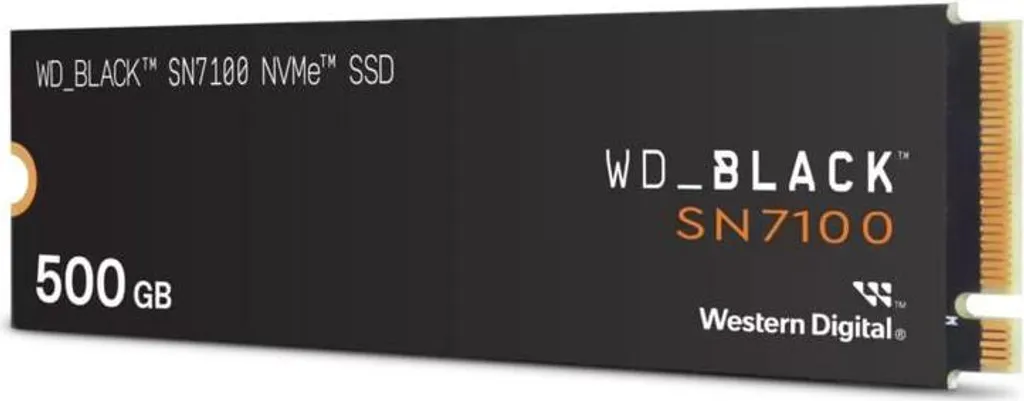 SSD SanDisk WD_BLACK SN7100 500GB NVMe WDBELG5000ABK-WRSN PCIe Gen4