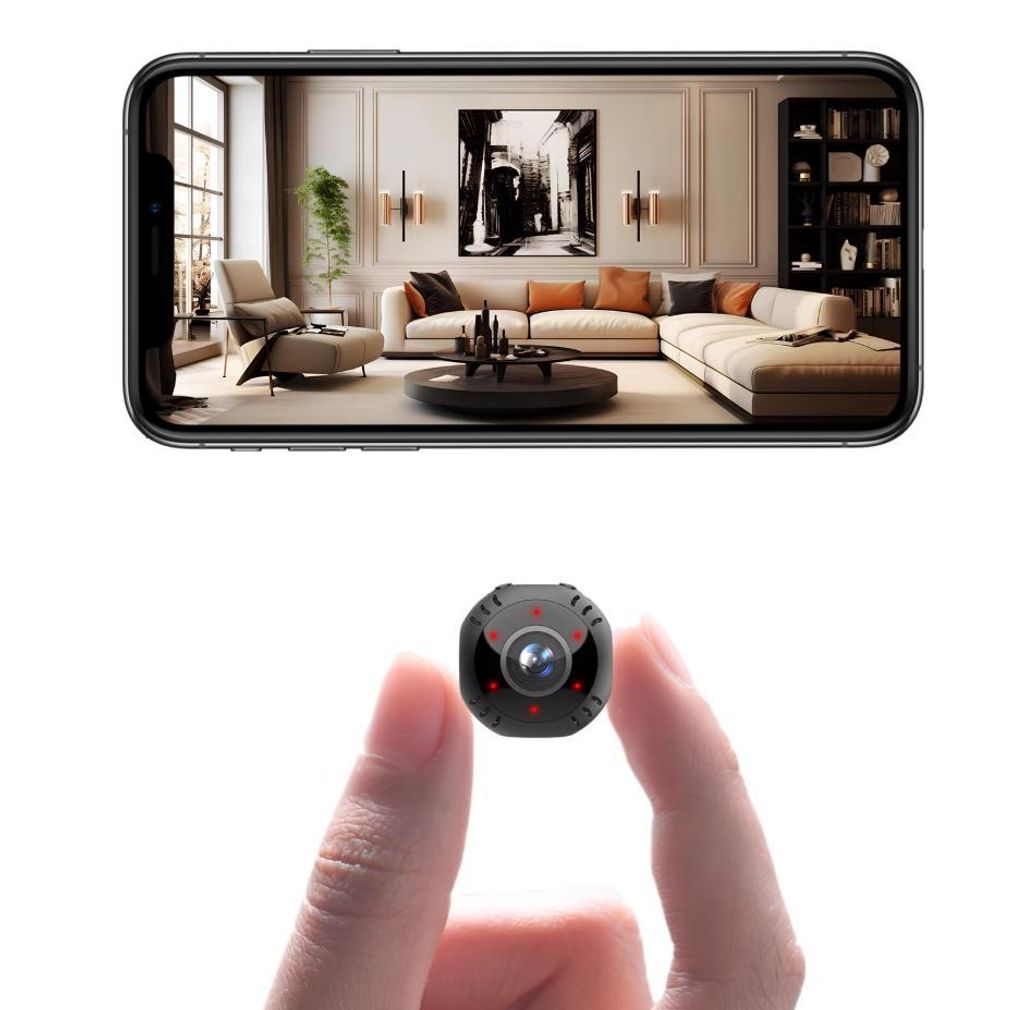 Full HD 1080p CMOS Infrarot Mini Kamera mit Nachtsicht, Produktbild 