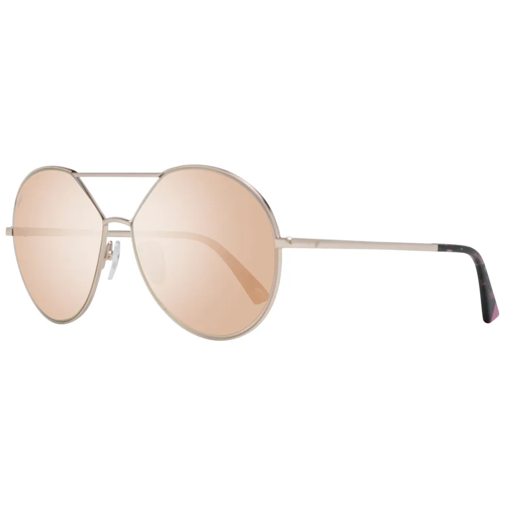Lunettes de soleil Web WE0286 verres dégradés et monture métal doré 57mm