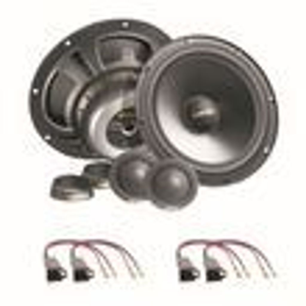 ETON POW172.2 2 Wege Lautsprecher 16,5 cm vorne Einbauset für Golf 3 Vento Passat 35i