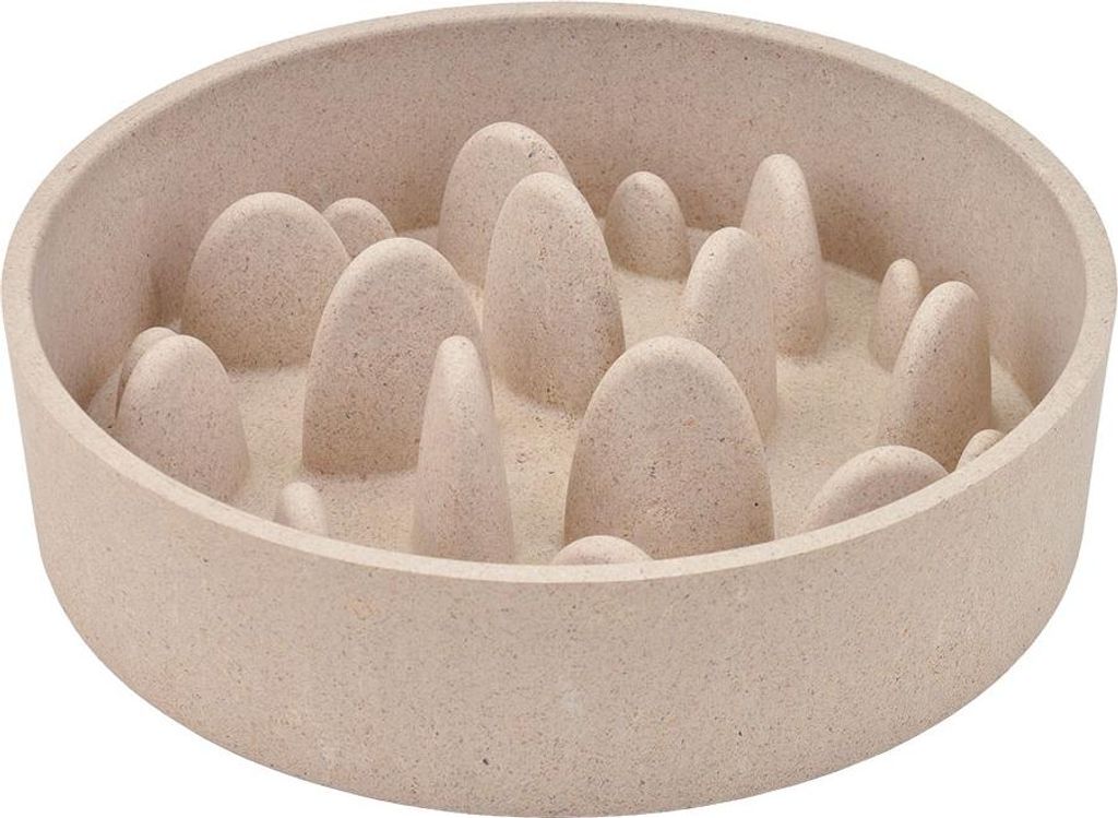 Bambus-Schüssel, Slow, Beige, 800 ml, ø17,5 x 17,5 x 5 cm