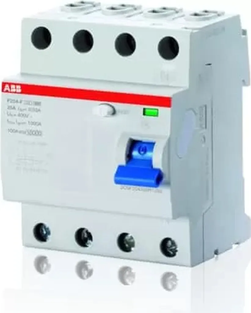 Interrupteur Différentiel Tétrapolaire 40A 30mA ABB Type F pour Tableau