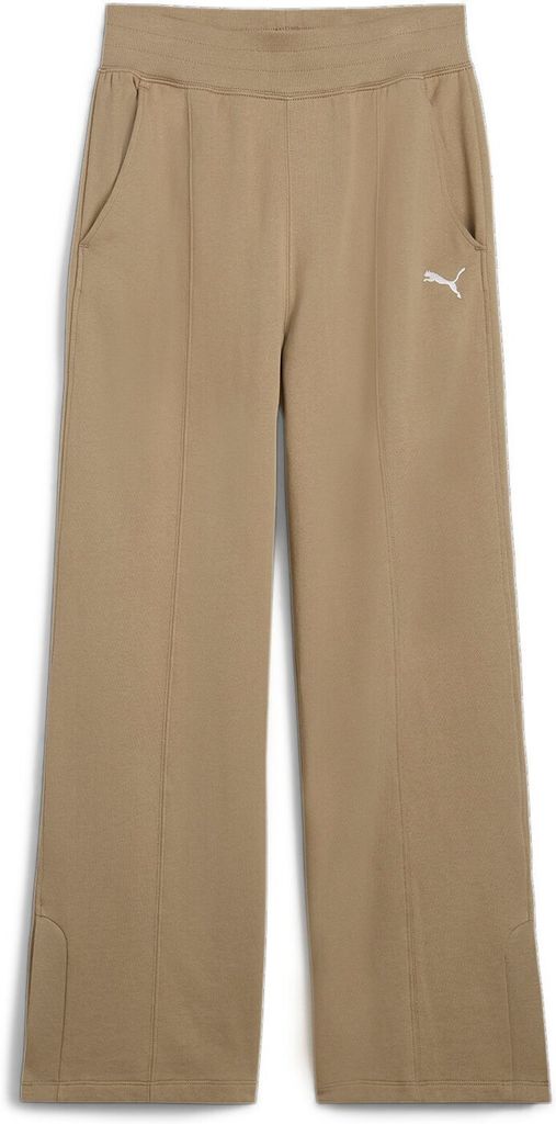 PUMA HER High-Waist Straight Leg Pants FL OAK BRANCH OAK BRANCH L
