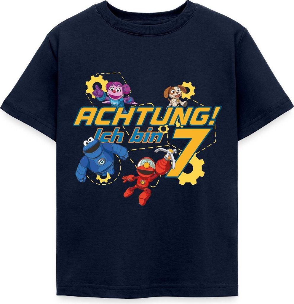 Spreadshirt Mecha Builders Kinderhelden Technik Teamwerk Spaß Kinder T-Shirt, 110/116 (5-6 Jahre), Navy