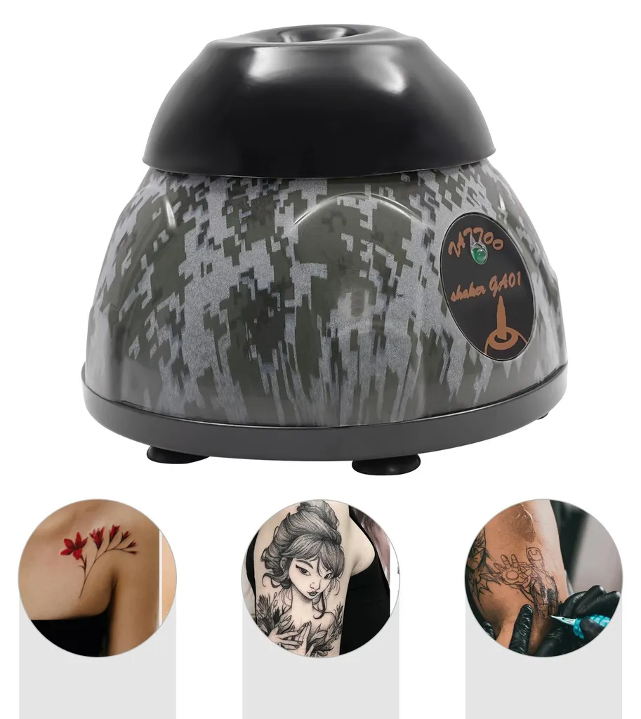 Mélangeur à vortex 5200 tr/min de 12W en silicone et plastique compact - 3