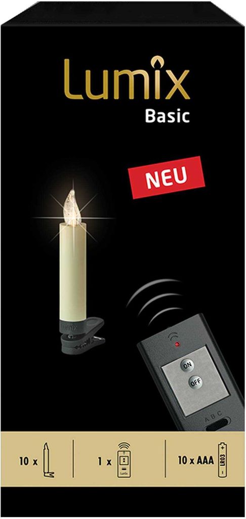 Krinner Basic Mini Superlight 10er Basis Set Elfenbein