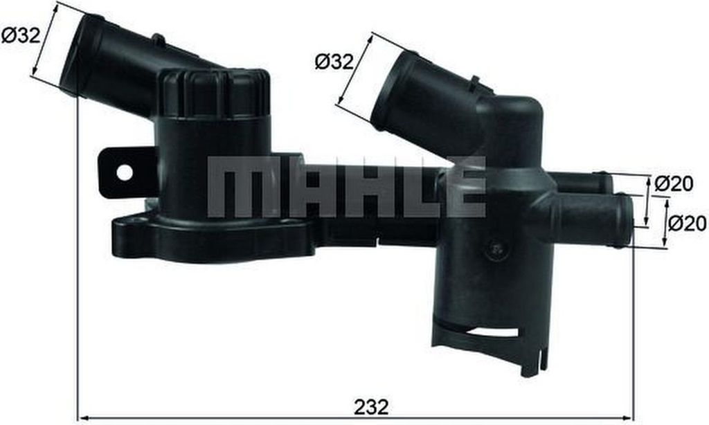 Mahle Thermostat für Audi Seat Skoda VW Produktbild 