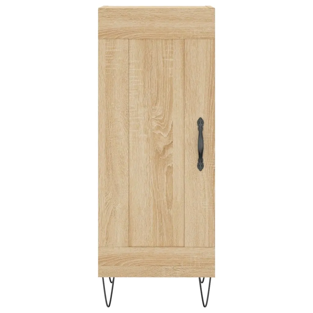 Mobiletto SYFAX 34x34x90 Rovere Sonoma: Arredo Minimalista Multistrato - 4