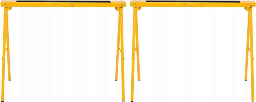 Paire de tréteaux de sciage pliables Vorel pour établi d'appoint 2St. - 2