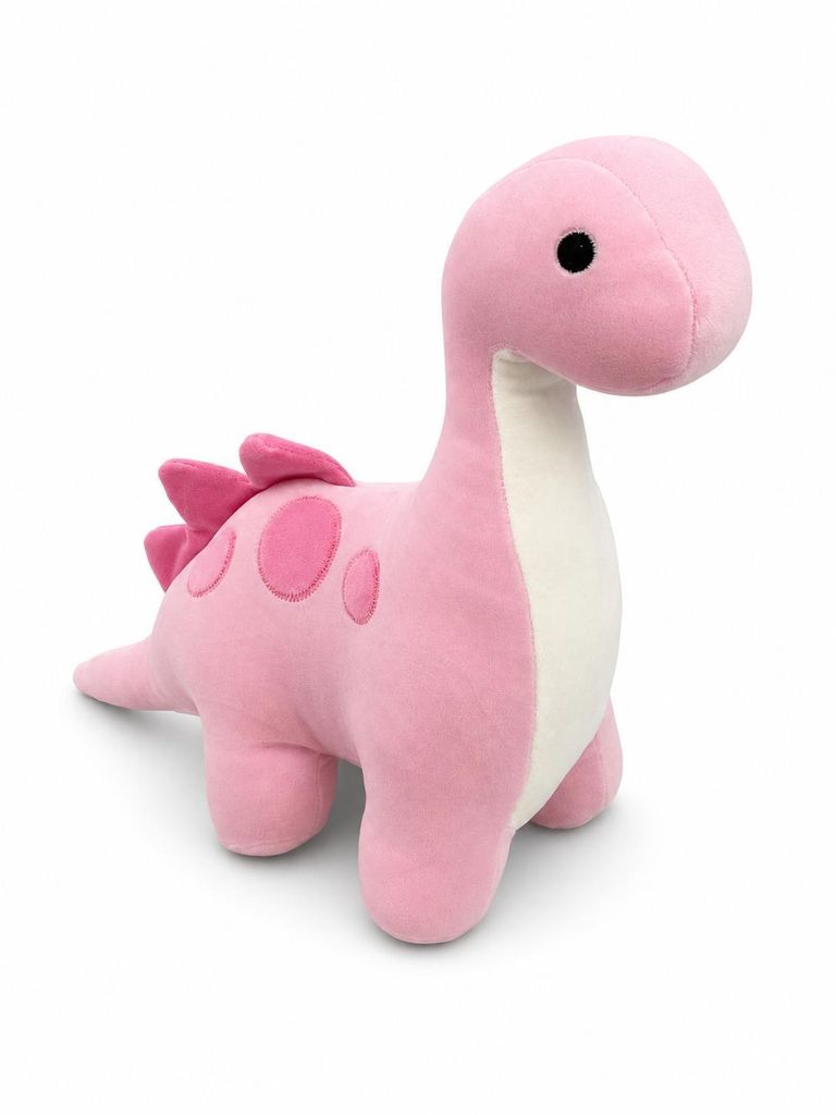 Dinosaurier Kuscheltier 30 cm Rosa Dino Plüschtier Produktbild 