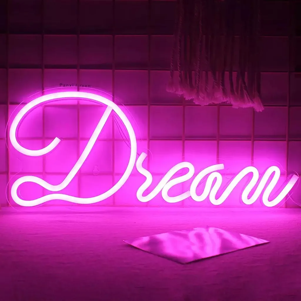 Lampe Néon Dream pour Chambre - Veilleuse murale LED déco romantique