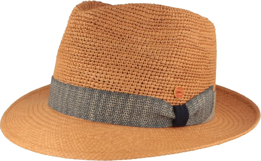 Chapeau Panama chic pour mariage et été Mayser Bogart crochet manuel