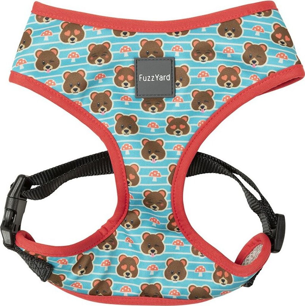 Fuzzyard Fuzz Bear Hundegeschirr Blau S Blau S