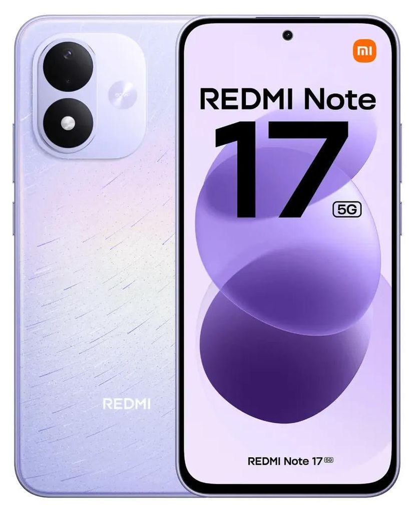 Xiaomi Redmi Note 17 5G, couleur bleu ciel, 6 Go de RAM, Image du produit 