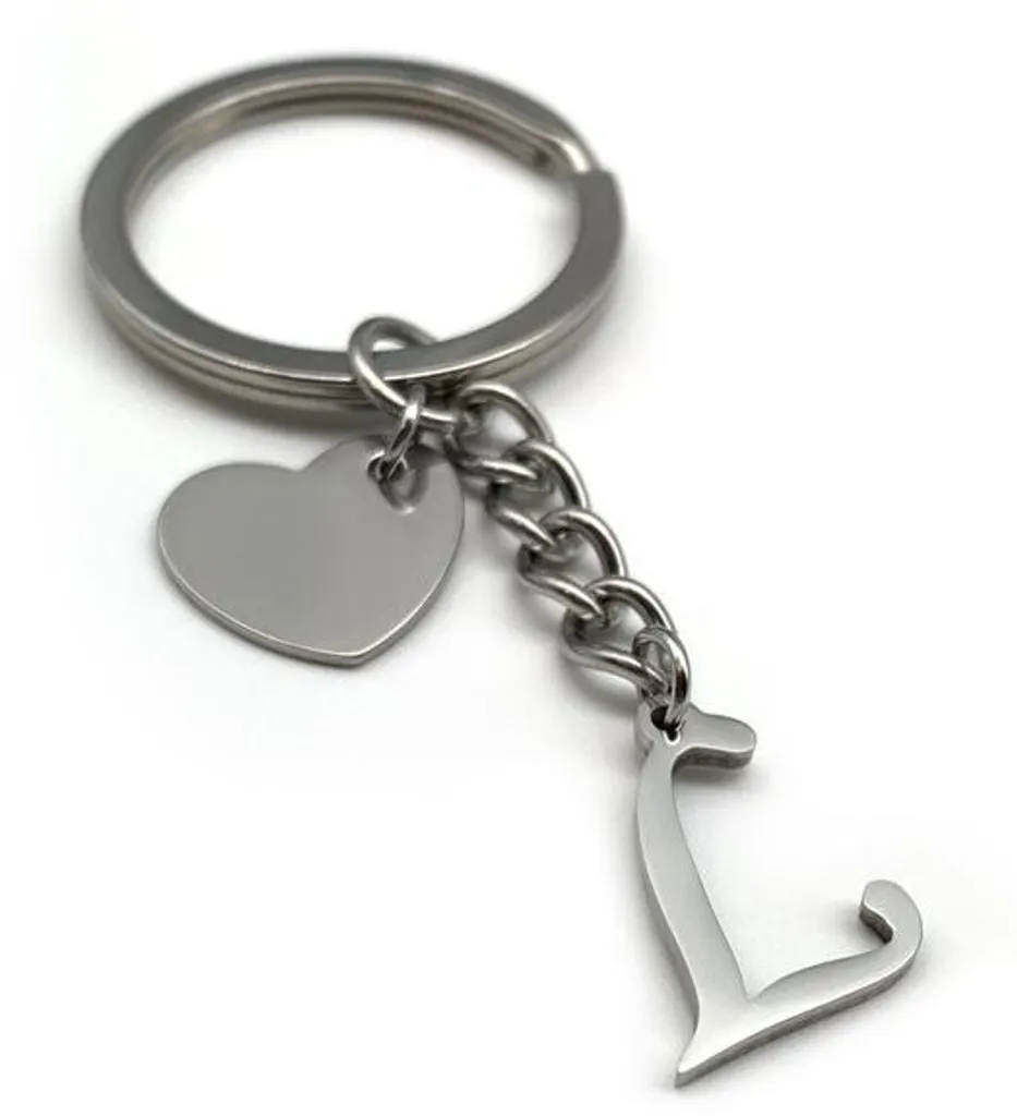 Porte-badge cadeau personnalisé pour infirmière ou collègue cœur inox